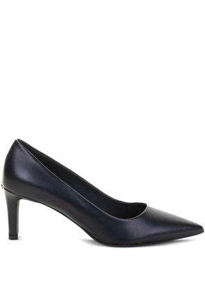 Furla pointed-toe leather pumps - Blue