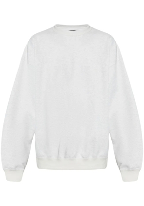 Y-3 logo-print sweatshirt - Grey