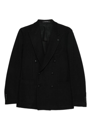 Tagliatore knitted blazer - Black