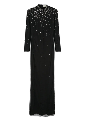 The New Arrivals Ilkyaz Ozel Catroux maxi dress - Black