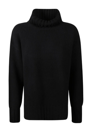 Jucca roll-neck sweater - Black