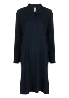 Kristensen Du Nord long-sleeve stretch-cotton shirtdress - Blue