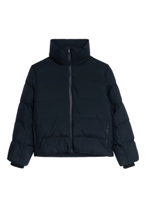 Zadig&Voltaire quilted logo-tape puffer jacket - Blue