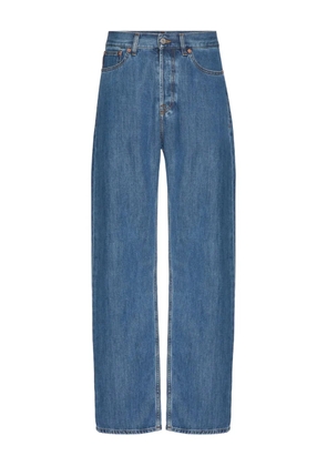Valentino Garavani straight-leg washed jeans - Blue