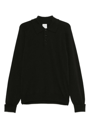 Paul Smith buttoned polo polo shirt - Black