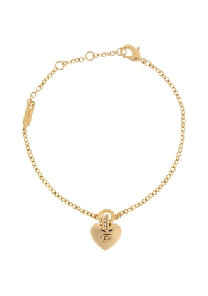 Coach heart logo bracelet - Gold
