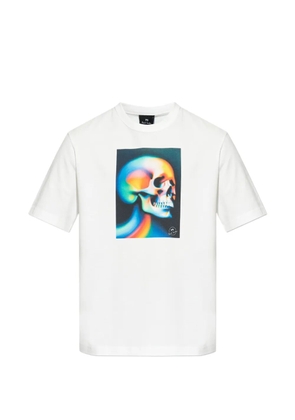 PS Paul Smith skull-print T-shirt - White