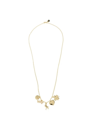 Carhartt WIP clover charm necklace - Gold