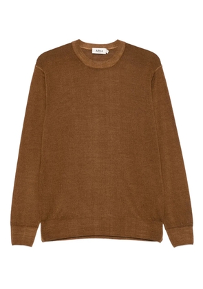 Altea wool crew-neck sweater - Brown