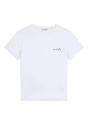 Maison Labiche Poitou embroidered T-shirt - White