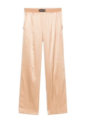 TOM FORD satin pajama bottoms - Neutrals
