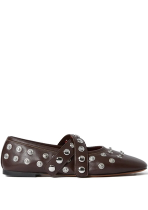 Stella McCartney Ryder Popper ballet flats - Brown