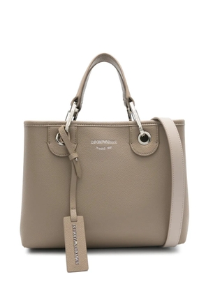 Emporio Armani small MyEA tote bag - Neutrals