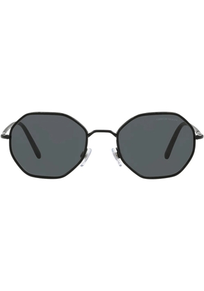 Giorgio Armani tinted round-frame sunglasses - Black