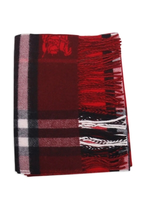 Burberry checkered scarf