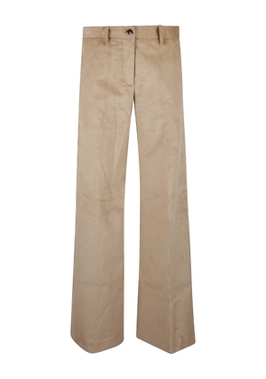 Nine In The Morning button trousers - Neutrals
