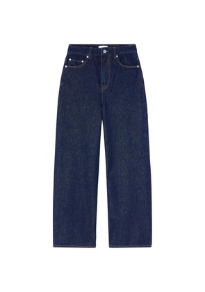 GANNI Lari high-rise jeans - Blue