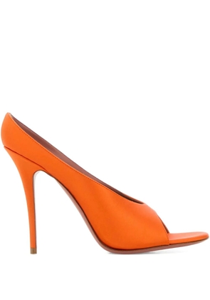 Amina Muaddi 105mm Anok open-toe sandals - Orange