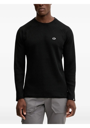 Mammut Waffle long-sleeve T-shirt - Black