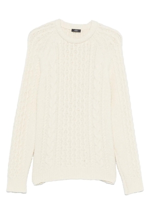 Hosio cable-knit sweater - Neutrals