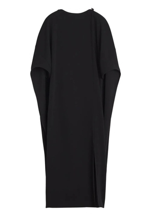 Lanvin appliqué-detail midi dress - Black