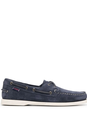 Sebago lace-up detail boat shoes - Blue