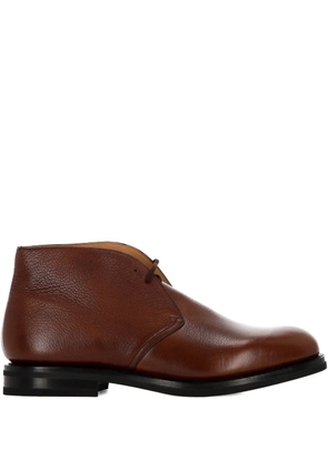 Church's Ryder LW leather lace-up loafers - Brown