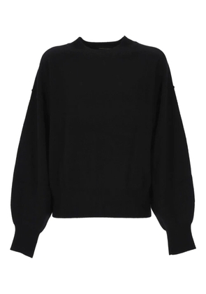 EMMA E GAIA crew-neck sweater - Black