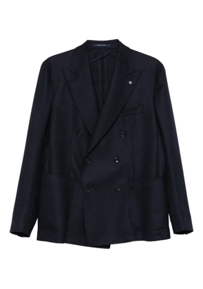 Tagliatore double-breasted jacket - Blue
