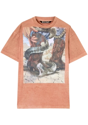 Palm Angels Dice Game cotton T-shirt - Pink