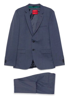 HUGO single-breasted suit - Blue
