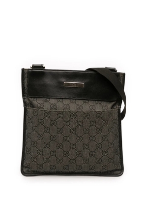 Gucci Pre-Owned 2000-2015 GG Denim crossbody bag - Grey