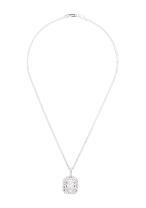 DARKAI Radiant square pendant necklace - White