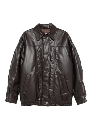 Aniye By button-fastening bomber jacket - Brown
