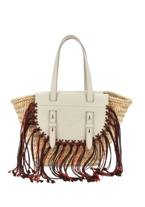 CUBA LAB Tropicana tote bag - Neutrals