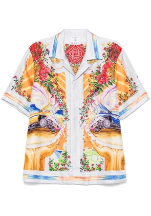 Casablanca graphic-print shirt - Grey