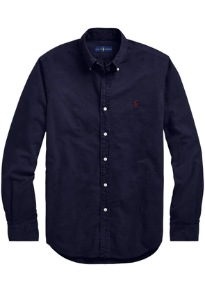 Polo Ralph Lauren embroidered logo button-down shirt - Blue