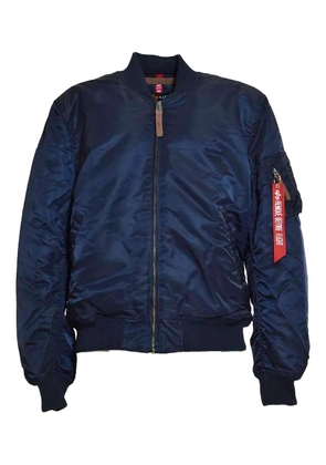 Alpha Industries classic zipped bomber jacket - Blue