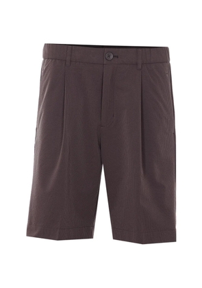 Herno elasticated lateral pockets shorts - Brown