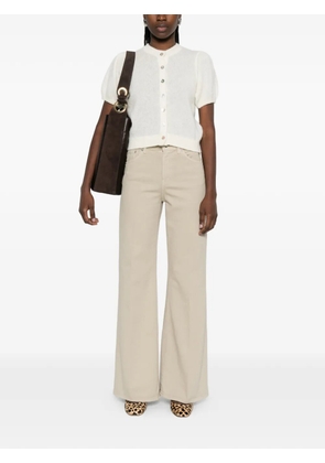 DONDUP five-pocket belt-loop jeans - Neutrals