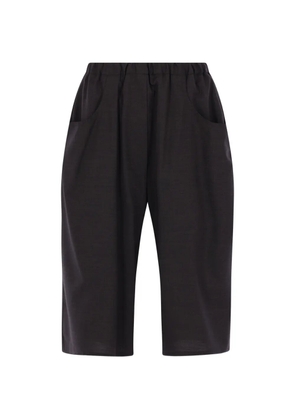 Ter Et Bantine elastic-waist bermuda shorts - Brown