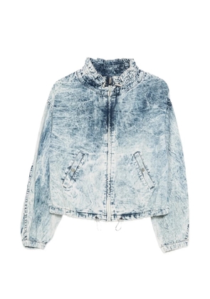 MARANT ÉTOILE zipped denim jacket - Blue