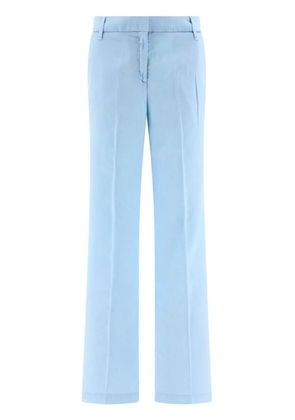 Jacob Cohën pressed-crease straight-leg trousers - Blue