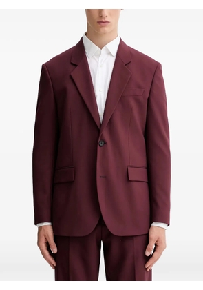 HUGO single-breasted blazer - Red