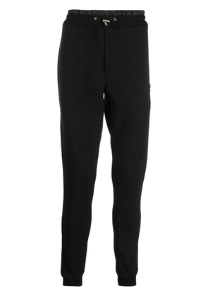 Philipp Plein logo-patch track pants - Black