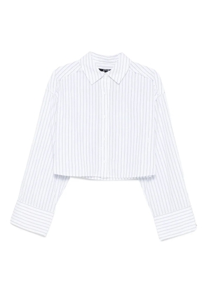 Ksubi striped long-sleeve shirt - White