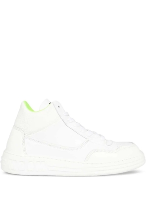 MSGM leather sneakers - White