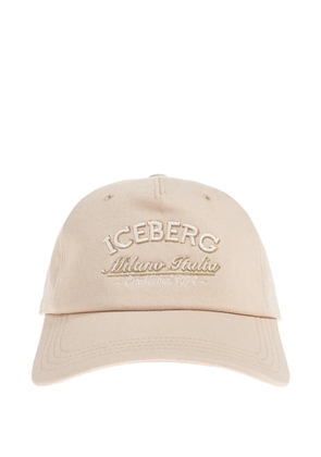 Iceberg embroidered baseball cap - Neutrals