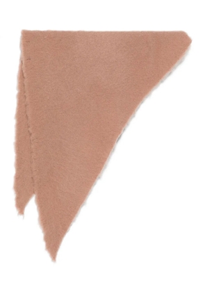 Faliero Sarti frayed-edge scarf - Neutrals