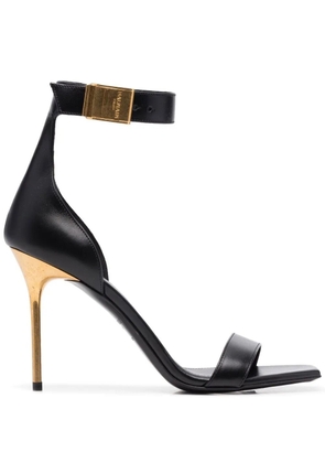 Balmain logo-buckle 95mm pumps - Black